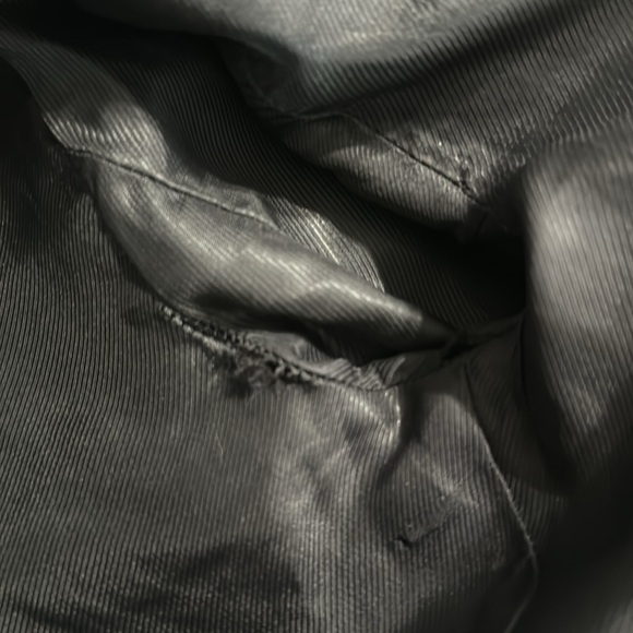 Snape ZARA Black Coat Jacket Zip Up High Low - Picture 10 of 12